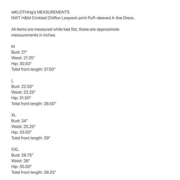 ❌SOLD❌ Chiffon Leopard-print Puff-sleeved Dress - Picture 16 of 16